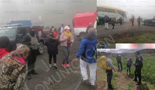 Rescatan a 33 personas extraviadas en el Nevado de Toluca, este fin de semana